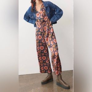 Porridge from Anthropologie Floral Jumpsuit